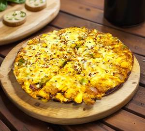 Sweet corn pizza