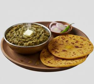 Sag Makki Ki Roti (2 Roti)