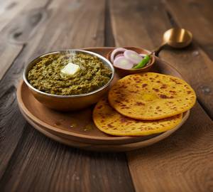 Sag Makki Ki Roti (6 Roti )