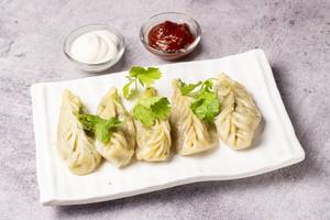Veggie Fried Momos [6 pieces]