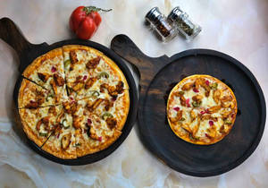 Chicken roasted pizza