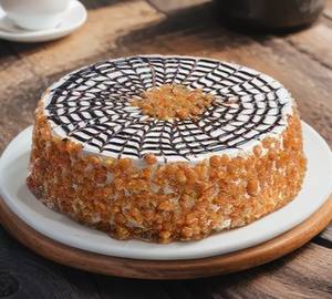 Strawberry Butter Scotch Cake