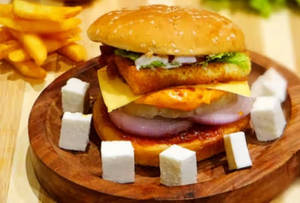 Paneer Tikka Burger