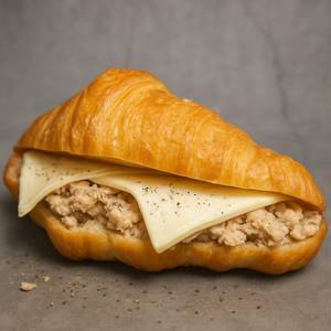 Chicken & Cheese Croissant Sandwich