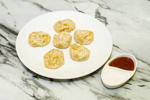Cheese Chicken Fried Momos [6 pieces]