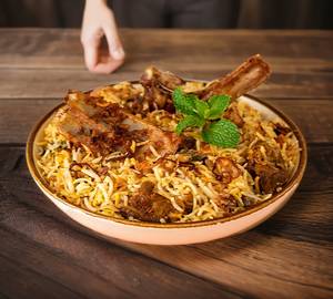 Hydrabadii mutton biryani