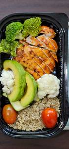 BBQ Chicken Keto meal