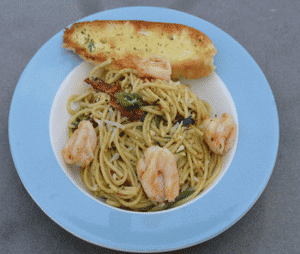 Aglio E Olio Shrimps