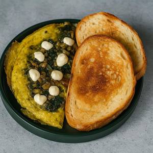 Spinach & Mushroom Omelette
