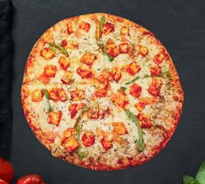 Paneer hot spicy pizza