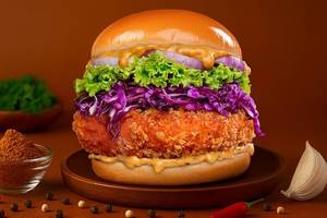 Cajun Spicy Chicken Burger