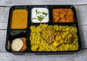 Naati Mutton Biryani - Serves 1