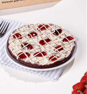 Ruby Velvet Waffle Cake