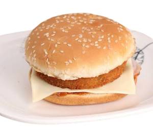 Simply Aloo Tikki Cheese Burger