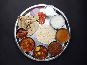 Gujarati thali