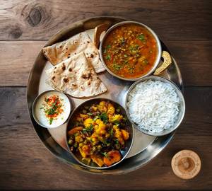 Aalu Gobi  Super Thali