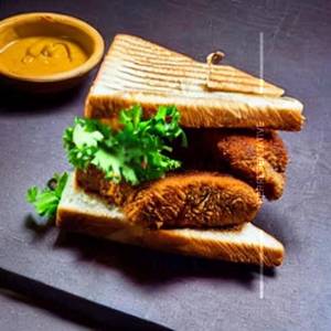 Jumbo Mutton Kabab Sandwich