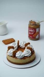 Lotus Biscoff Baked Cheesecake [600 Grams]