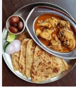 Mutton Paratha Combo