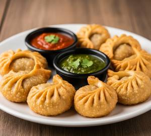 Fry panner momo