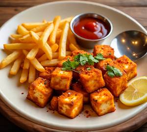Paneer 65+French Fries                                                                          