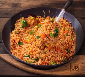 Noodles + manchurian gravy