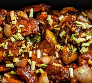  Hot Garlic Pork Dry