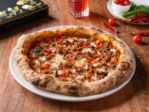 Meatball Pizza.