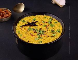 Butter Garlic Toor Dal Khichdi