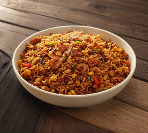 Burnt Garlic Egg Fried Rice