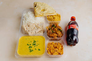 Packed Rajasthani Thali