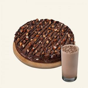 Buy Choco Almond Delight Cake Double Layer - Get One Milkshake Free