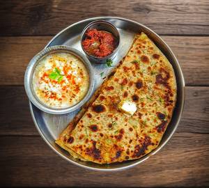 Tandoori aloo pyaaz paratha