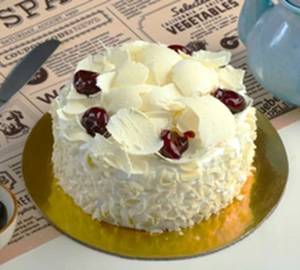 White Forest Cake
