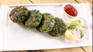 Palak Corn Kebab