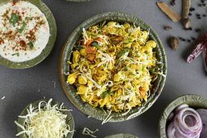 Vegetable Cheese Pulao