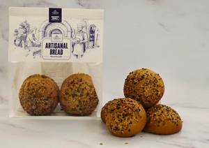 Multiseed Burger Buns 280 Gms