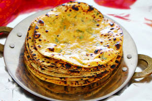 Missi Roti With Ghee