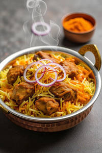 Chicken Tikka Dum Biryani