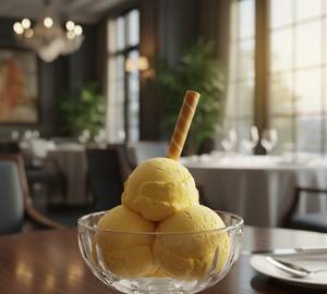 Mango ice cream