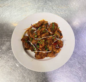 Mushroom In Plum Sauce