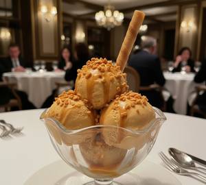 Butterscotch ice cream