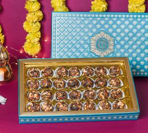 Sugarfree Dates Assorted Ladoo Gift Box 28 Pcs Mithai With Dry Fruits, Nuts, Seeds & Berries