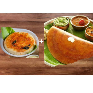 Thatte Gheepodi Idli + Benne Ghee Podi Dosa