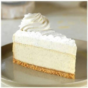 White chocolate pastry