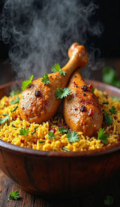 Chicken Hyderabadi Dum Biryani
