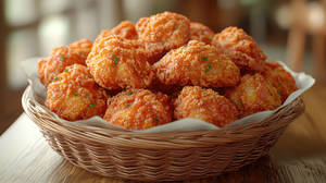 Crunchy Fried Chicken Pops