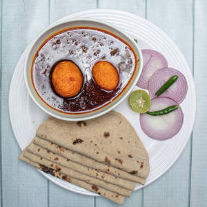 Egg Curry Thali