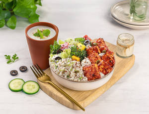Any Paneer Protein Bowl [55g Protein] + Drink