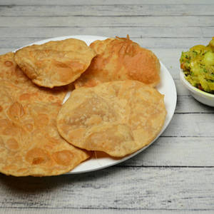 Puri Bhaji ( 5 Puri )